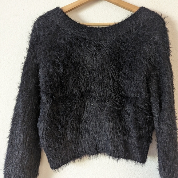 Urban Outfitters Elsa Fuzzy Surplice Sweater - Picture 4 of 8